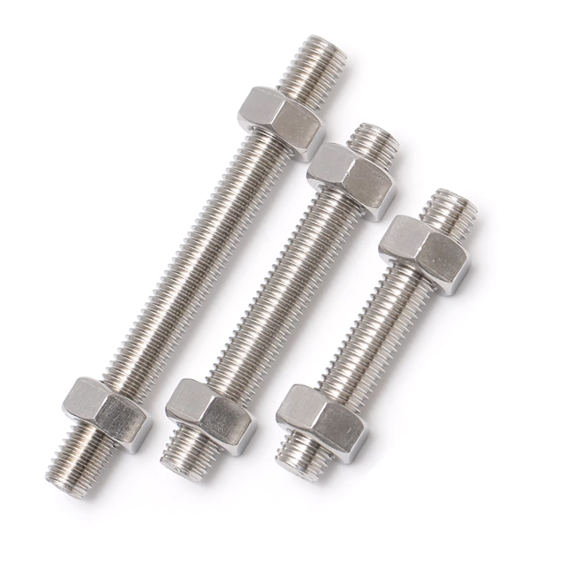 Celozávitové galvanizované tyče z uhlíkovej ocele M10×300 triedy 8.8 Celozávitové galvanizované tyče z uhlíkovej ocele M10×300 triedy 8.8