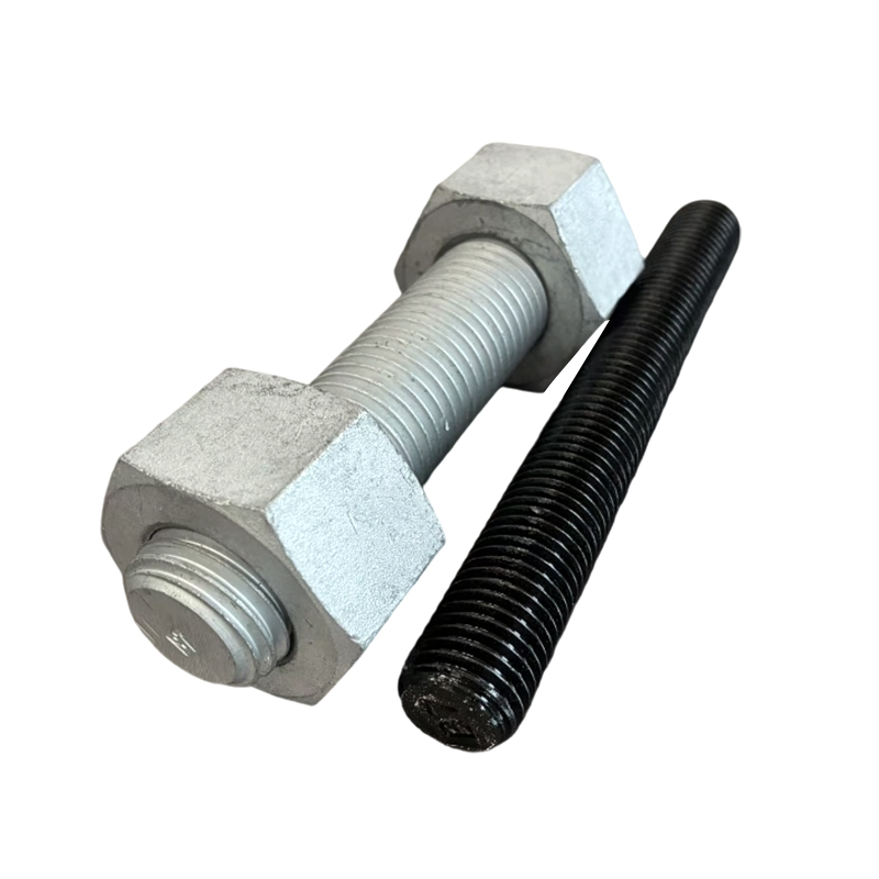Uhlíková oceľ M16×300 triedy 8.8 pozinkovaná / čierna tyč s plným závitom Uhlíková oceľ M16×300 triedy 8.8 pozinkovaná / čierna tyč s plným závitom