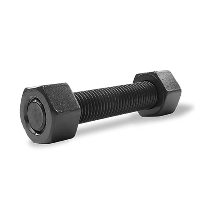 Uhlíková oceľ M16×300 triedy 8.8 pozinkovaná / čierna tyč s plným závitom